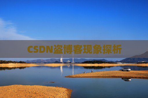 CSDN盗博客现象探析